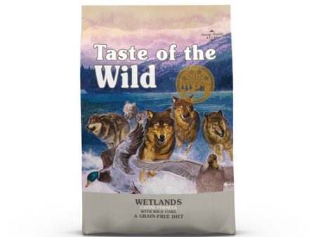 Taste of the Wild Wetlands Canine Formula Grain Free Dog Food 5.6kg Online now