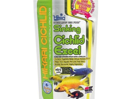 Hikari Cichlid Excel Sinking Mini Pellet on Sale