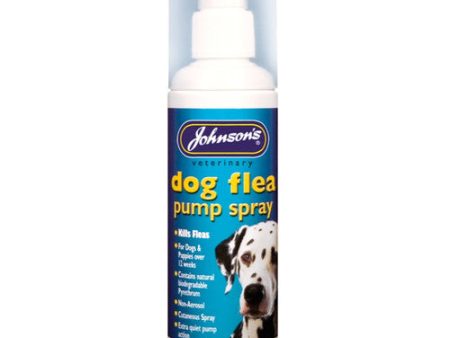 Johnsons Dog Flea Pump Spray 100ml Cheap