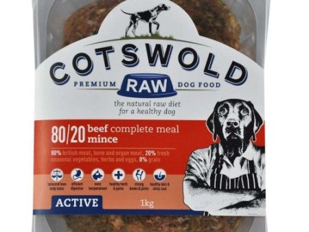 Cotswolds Adult Working Beef Mince Active 1kg on Sale