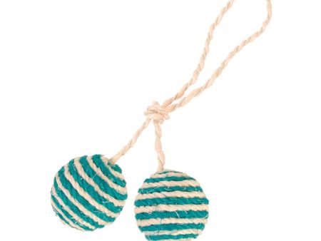 2 Sisal Balls on a Rope Online Hot Sale