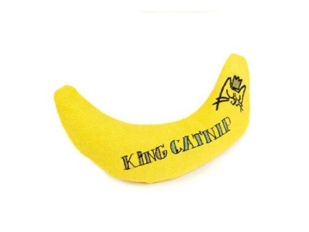 King Catnip Banana Cat Toy For Discount