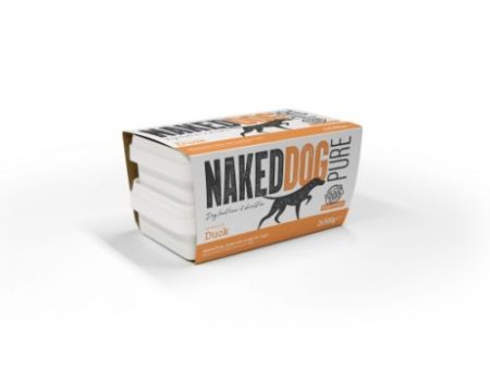 Naked Dog Adult Pure Duck Raw Frozen Dog Food - 2 x 500g Online Sale