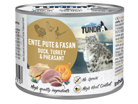 Tundra Cat Tin - Adult - Duck, Turkey & Pheasant For Cheap