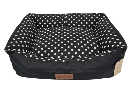 Alice & Co - Coco - Black Dot Dog Bed Supply