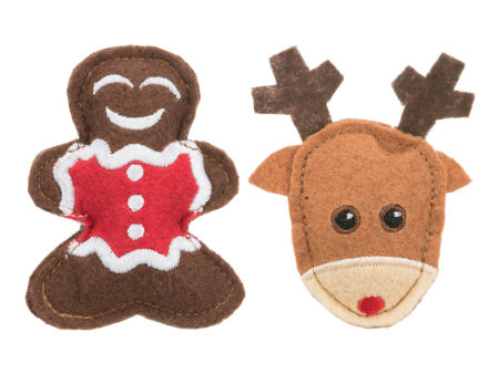 Trixie Christmas - Elk & Gingerbread - Cat Toys Online Hot Sale