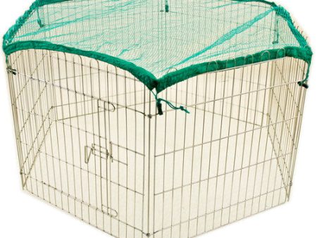 Walter Harrisons Fellside Small Animal Metal Play Pen 60x60cm Fashion