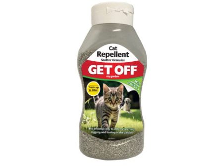 Get Off My Garden Cat and Dog Repellent Garden Scatter Crystals 460g Supply