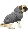 Canada Pooch Cozy Caribou Hoodie Grey Hot on Sale