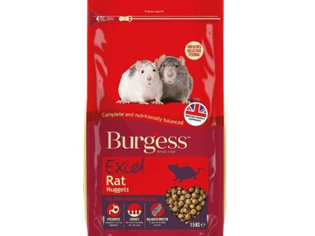 Burgess Excel Rat Nuggets 1.5kg Online Hot Sale