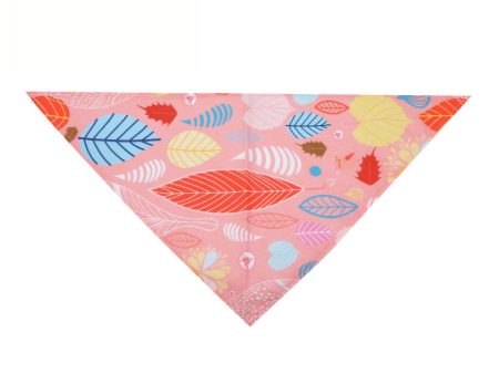 Alice & Co - Bandana - Pink Summer Leaf Hot on Sale