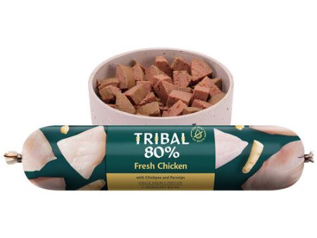 TRIBAL 80% Gourmet Sausage Complete Wet Food Chicken 750g Online Sale