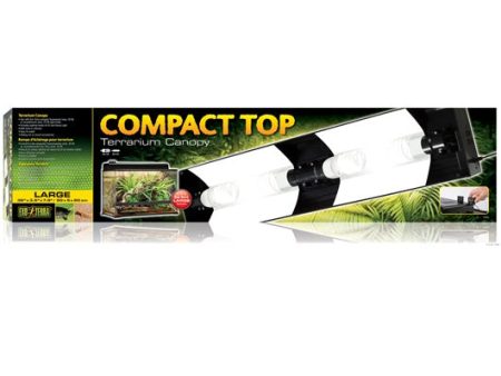 Exo Terra Compact Top 90cm 4 Light Canopy on Sale