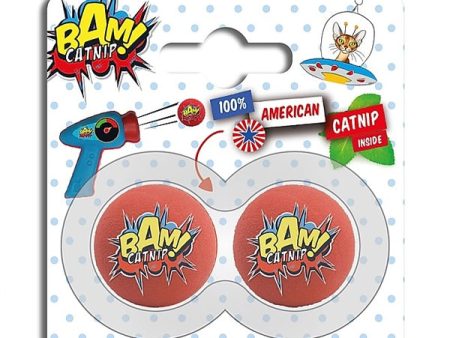 BAM! Catnip Pop Gun - Refill Balls Discount