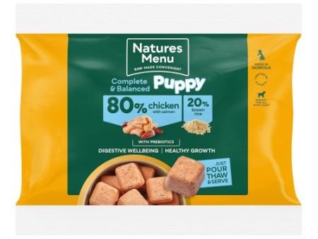 Natures Menu Complete & Balance Puppy 80 20 Chicken & Salmon 500g Online