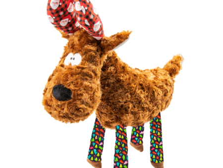 Christmas - Ryan Reindeer -  Plush Dog Toy Discount