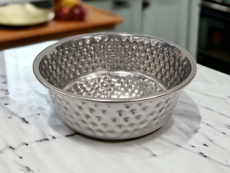 Alice & Co - Stainless Steel Bowl - Embossed Sale