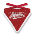 Christmas Dog Bandana - Red - Merry Christmas Cheap