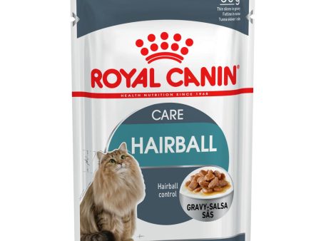 Royal Canin Cat Pouch - Hairball Care in Gravy For Discount