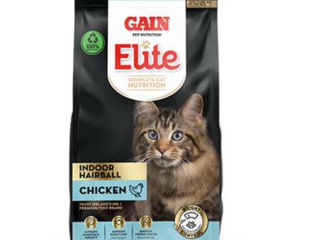 Gain Elite - Indoor Cat - Hairball Discount