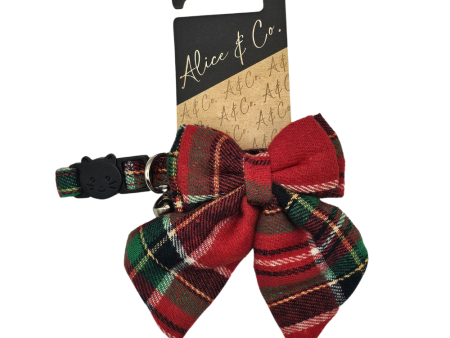 Alice & Co - Cat Collar - Christmas on Sale