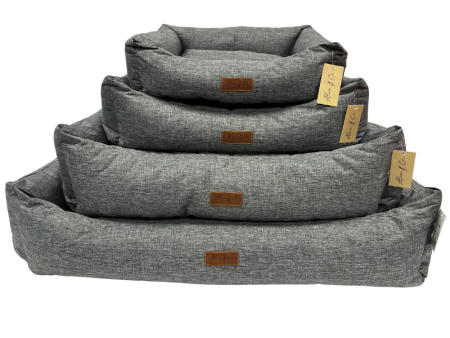 Alice & Co - Cooper - Grey Waterproof Dog Bed Discount