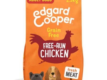 Edgard & Cooper Adult Grain Free Dry Dog Food with Fresh Free-Run Chicken 2.5kg Online now