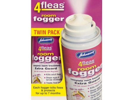 Johnson s 4-Fleas Room Fogger Twin Pack For Sale