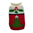 Christmas Petstop Dog Jumper - Xmas Tree Red Cheap