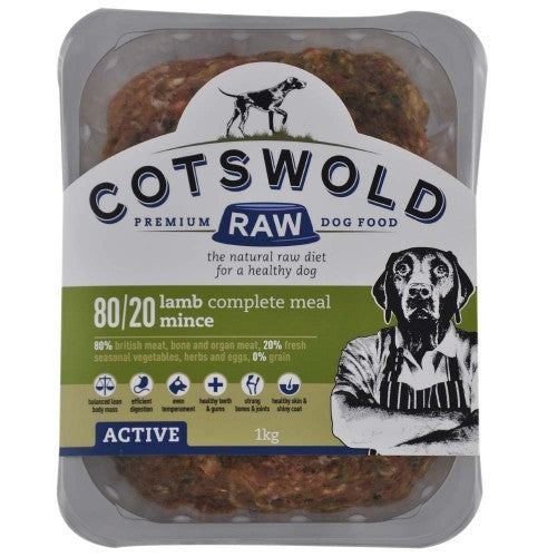 Cotswolds Adult Working Lamb Mince Active 1kg Online