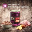 Wellness Core Wet Dog Food Can with 95% Turkey and Goat with Sweet Potato 6 x 400g Hot on Sale