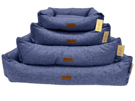 Alice & Co - Cooper - Navy Waterproof Dog Bed Online Hot Sale