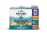 Naturo Adult Dog Food GGF Pouch Poultry Selection in Herb Gravy 12x100g For Cheap