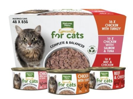 Natures Menu Cat Multipack can 48x85g Online now