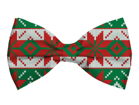 Christmas Dog Bow Tie - Snowflake Medium Online Hot Sale