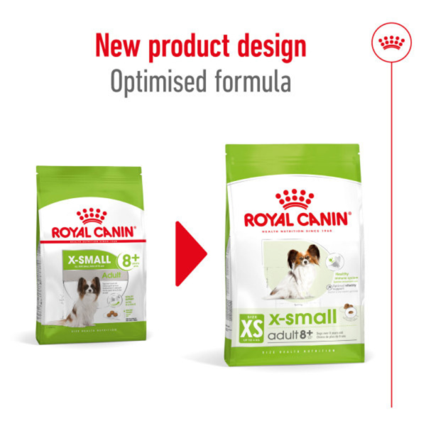 Royal Canin Xsmall Adult 8+ 1.5kg For Sale