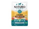 Naturo Adult Dog Food Grain & Gluten Free Chicken in Herb Gravy 100g x 12 For Sale