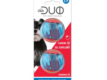 Zeus Duo Ball with Flashing LED - 2 pack Online Hot Sale