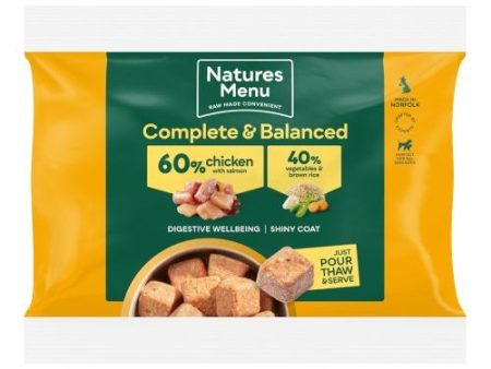 Natures Menu Complete & Balanced 60 40 Chicken with Salmon 500g Cheap