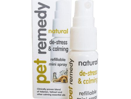 Pet Remedy Natural de-stress and Pet Calming Mini Spray 15ml Online Hot Sale