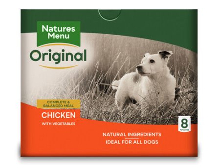 Natures Menu Wet Dog Food Pouch with Chicken 8 x 300g Online Sale