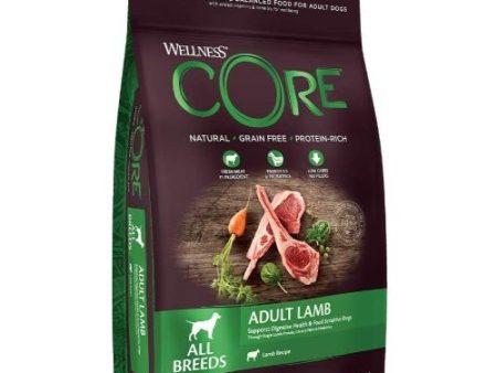 Wellness CORE Adult Lamb Grain Free Dry Dog Food 10kg Discount