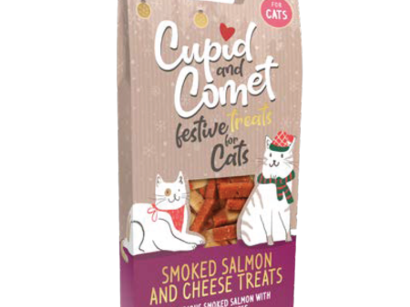 Christmas Smoked Salmon and Cheese Cat Treats Sale