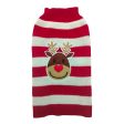 Petstop Dog Christmas Jumper - Reindeer Red on Sale