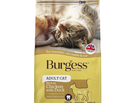 Burgess SupaCat Adult Cat Chicken & Duck on Sale