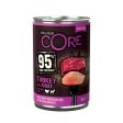 Wellness Core Wet Dog Food Can with 95% Turkey and Goat with Sweet Potato 6 x 400g Hot on Sale