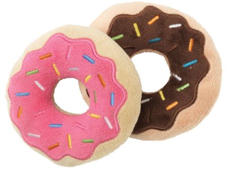 FuzzYard Plush Dog Toy - Donuts Online now