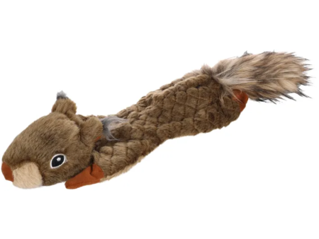 Stuffing Free Dog Toy - Forre Squirrel Fashion