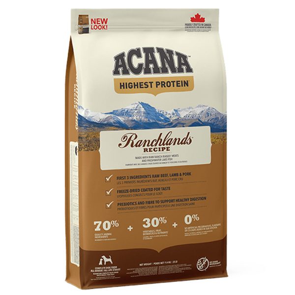 Acana Dog Food Regionals - Ranchlands Hot on Sale