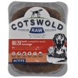 Cotswolds Adult Working Raw Dog Food Beef Sausage Active 1kg Discount